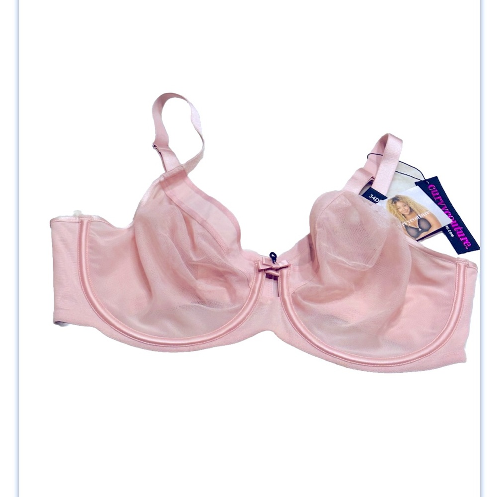 Curvy couture Women’s 34DDD Strapples Sensation Multi-Way Push Up Bra